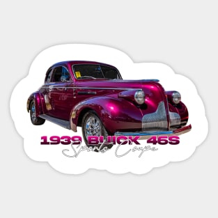 1939 Buick 46S Sports Coupe Sticker